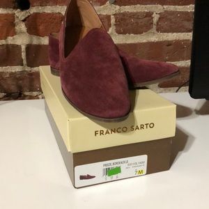 Franco Sarto Freeze Bordeaux size 7